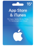 Carte Apple Store &amp; iTunes de 15€