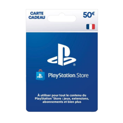 Carte PlayStation Store 50€