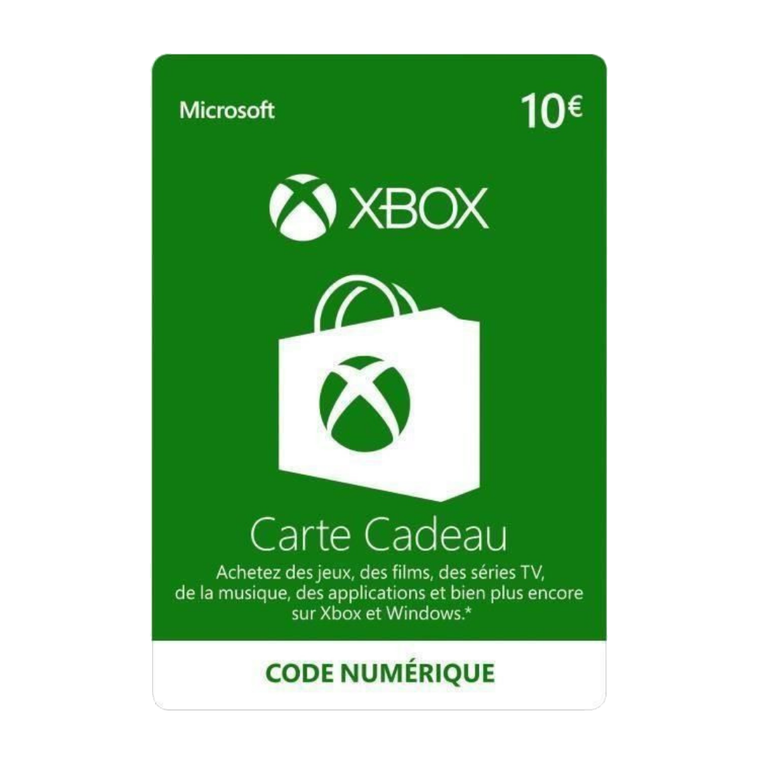 Carte Xbox 10€