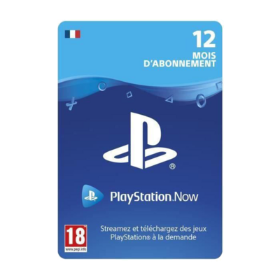 Carte PlayStation Now 12 mois - 59,99€