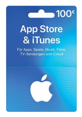 Carte Apple Store &amp; iTunes de 100€