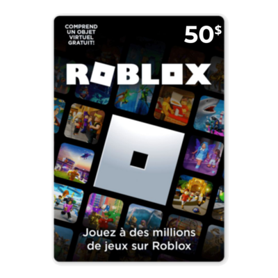 Carte Cadeau Roblox - 50$ | ifactory®