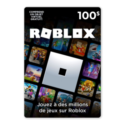 Carte Cadeau Roblox - 100$ | ifactory®