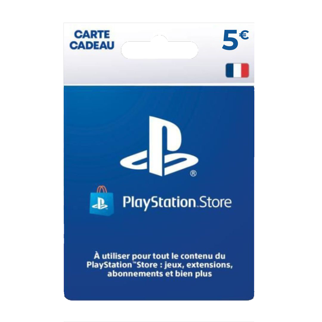 Carte PlayStation Store 5€