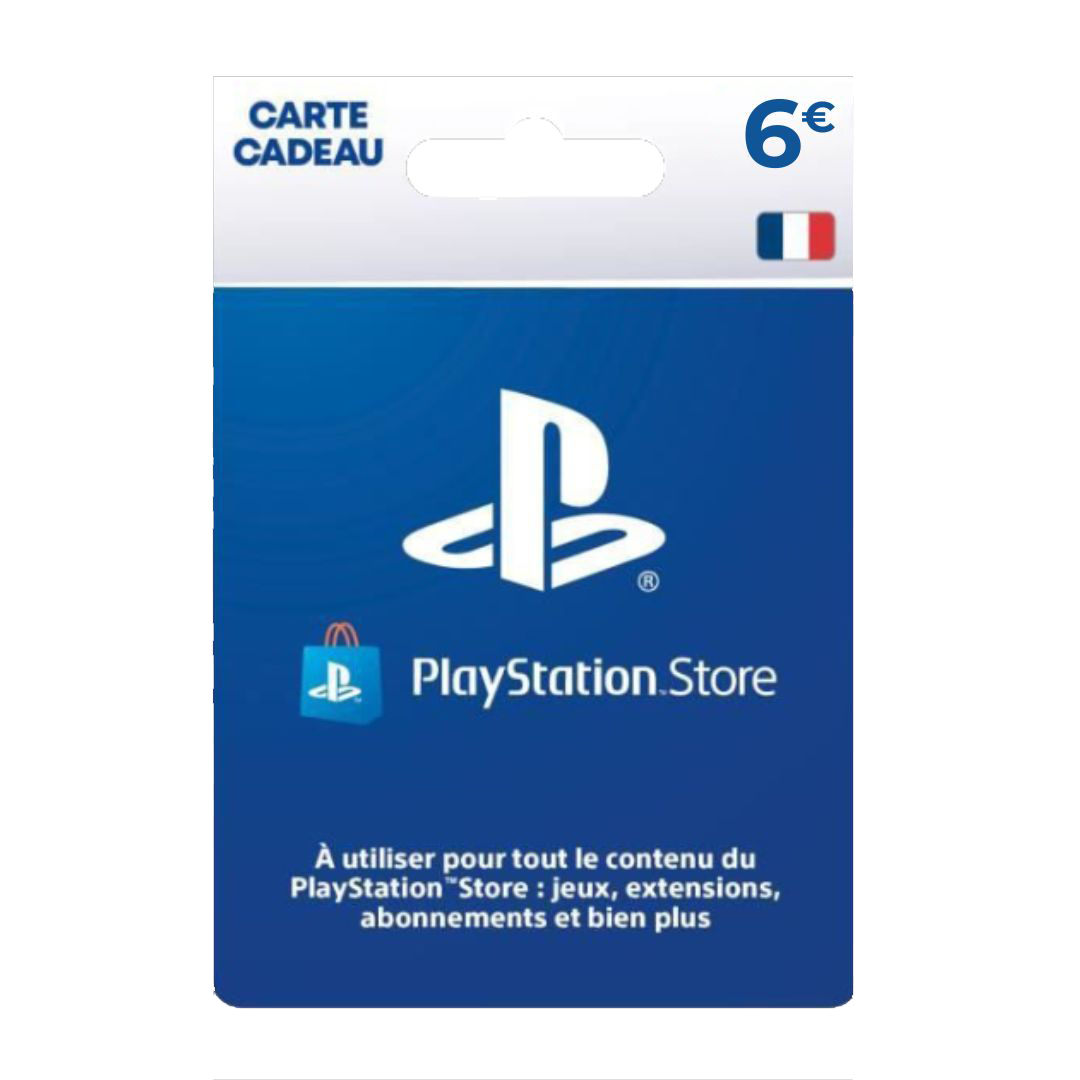 Carte PlayStation Store 6€