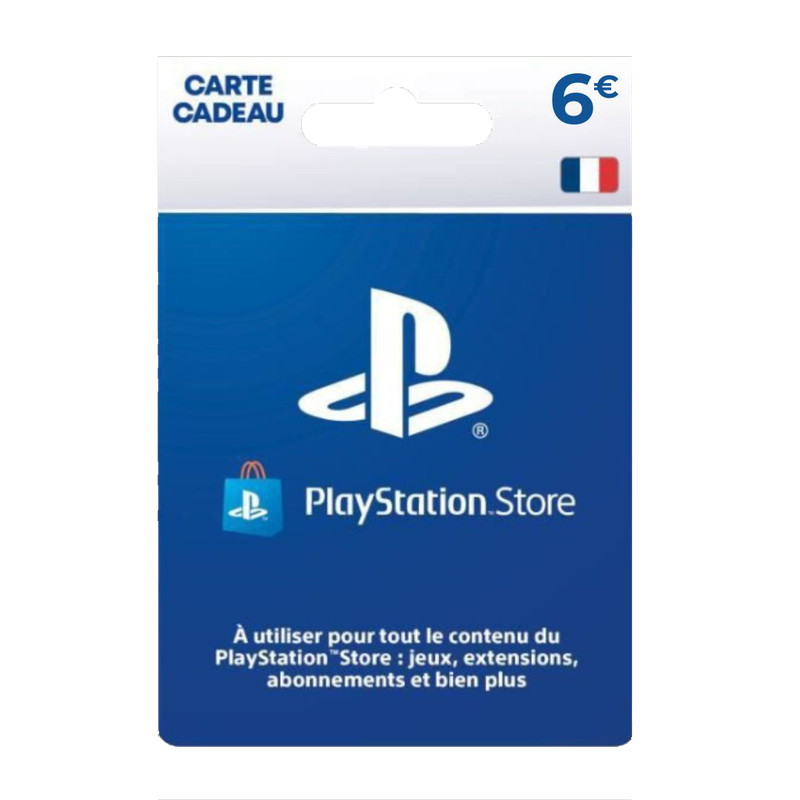 Carte PlayStation Store 6€