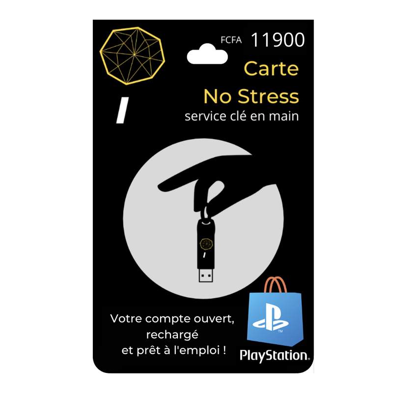 Carte NoStress PlayStation