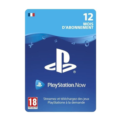 Carte PlayStation Now 12 mois - 59,99€