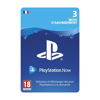 Carte PlayStation Now 3 mois - 24,99€