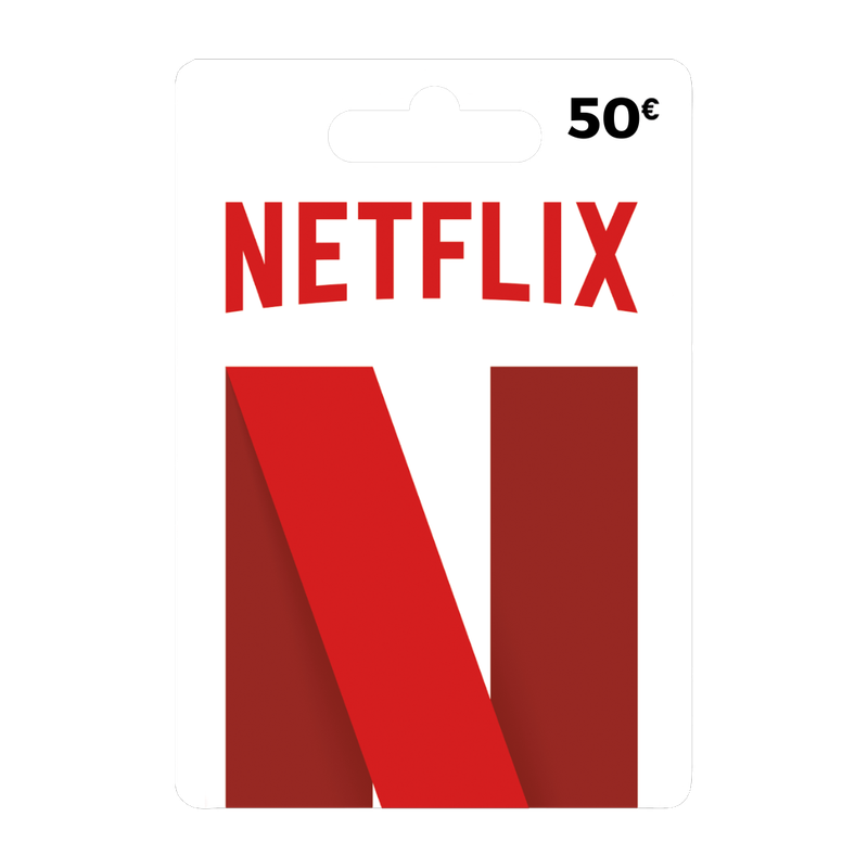 Carte cadeau Netflix 50€