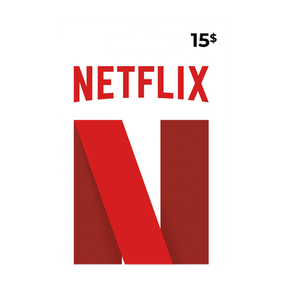 Carte cadeau Netflix 15$