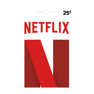 Carte cadeau Netflix 25€