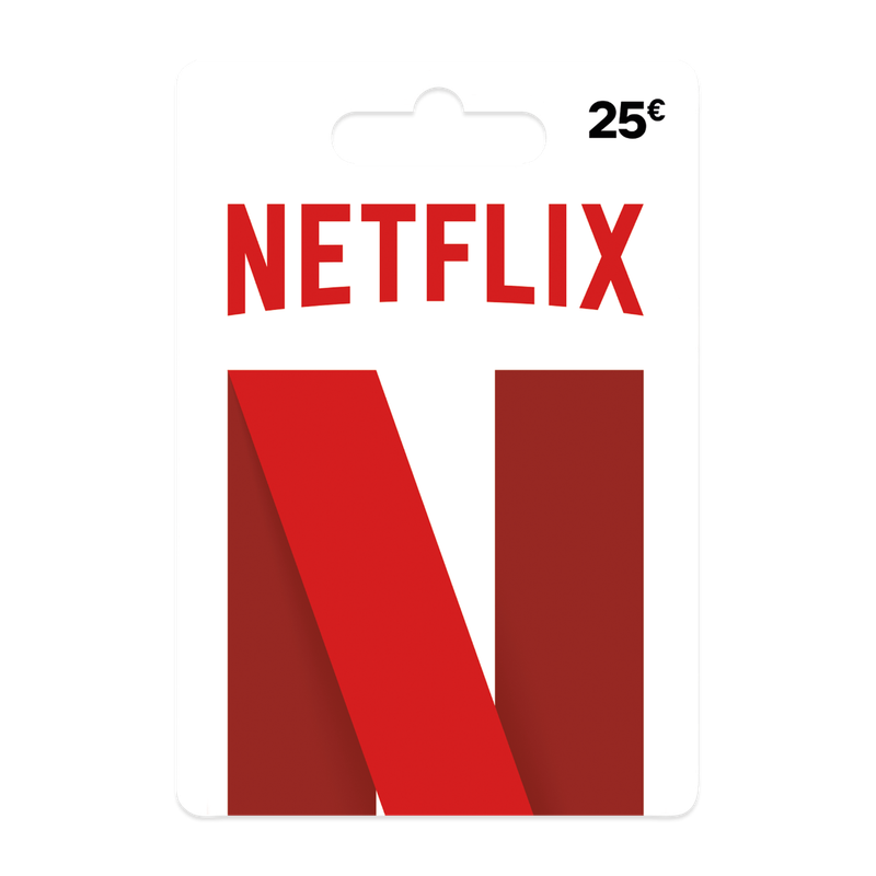 Carte cadeau Netflix 25€