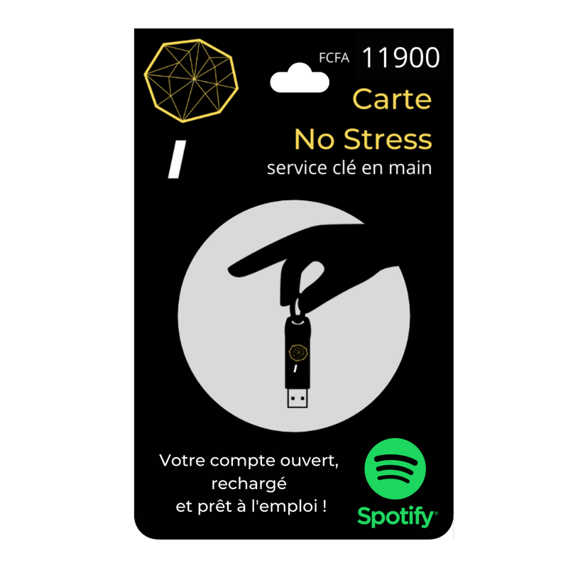 Carte NoStres Spotify Premium
