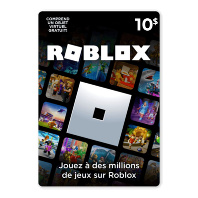 Carte Cadeau Roblox - 10$ | ifactory