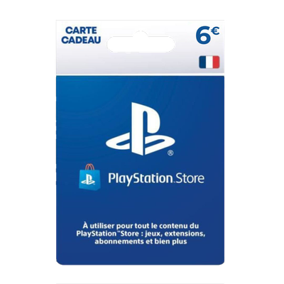 Carte PlayStation Store 6€