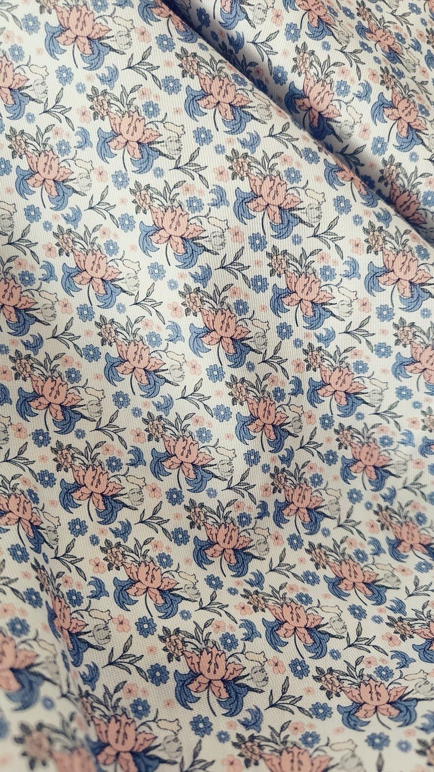 Tela flor palmira