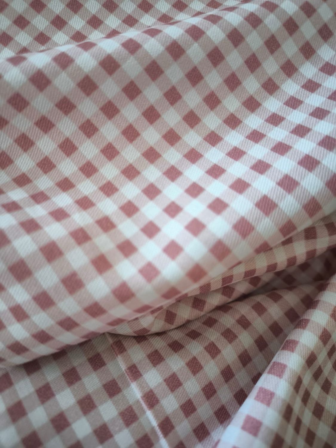 Tela vichy rosa