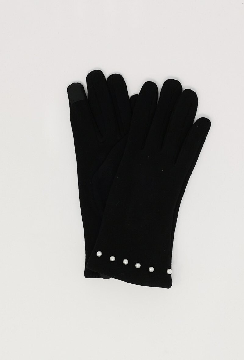 Gants femme tactile, couleurs: Noir