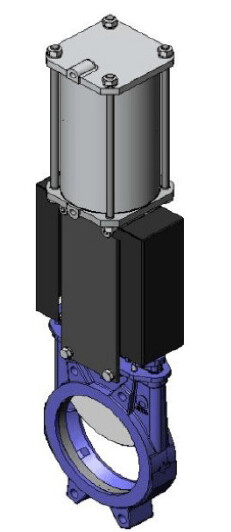 Vanne à guillotine eau usée étanchéité 1 sens type A
