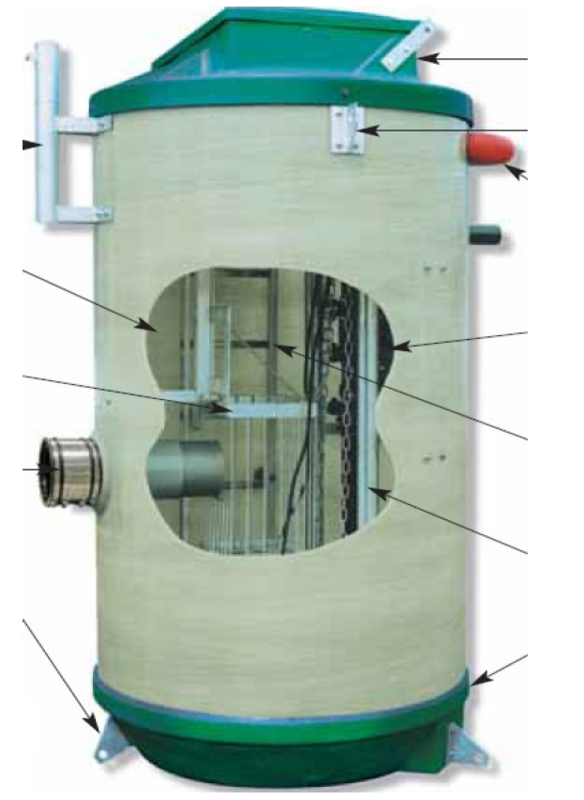 Poste eau usée réseau collectif