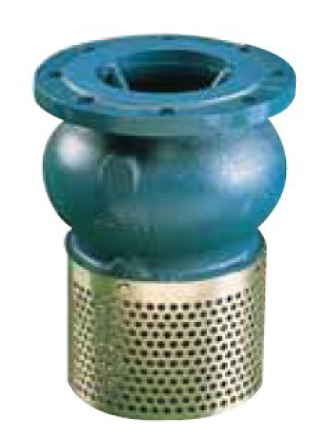 Clapet de pied crépine