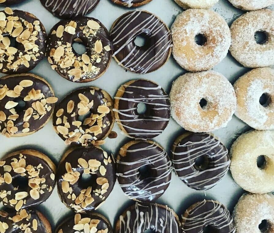 Donuts con cobertura