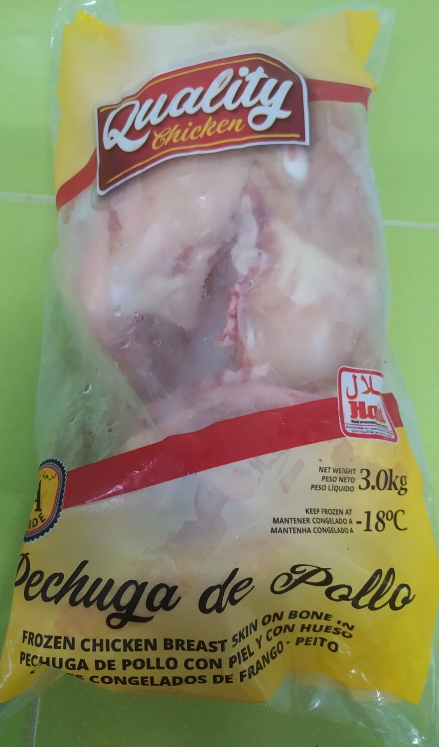 Pechuga de pollo (paq 3 kg)