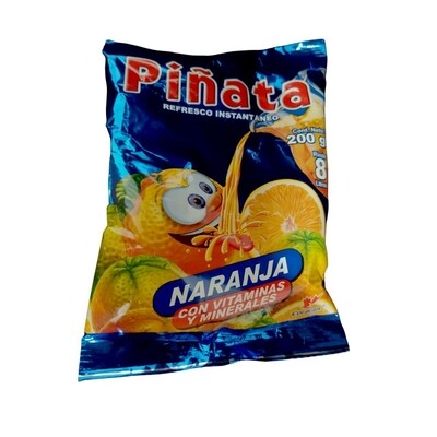 MY- Refresco instantáneo "Piñata Naranja" 200 gr