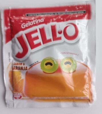 MY- Gelatina de naranja JELL-O (25 gr)