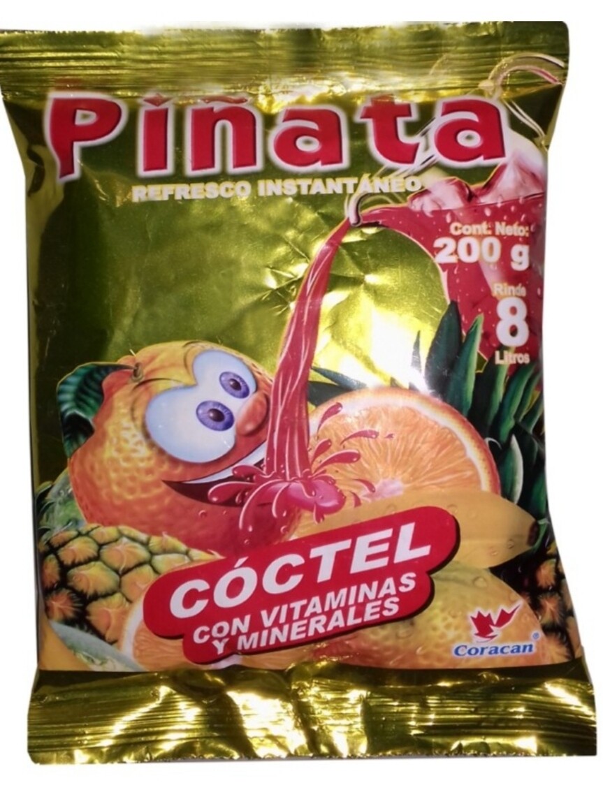 MY- Refresco instantáneo coctel PIÑATA  (200g)