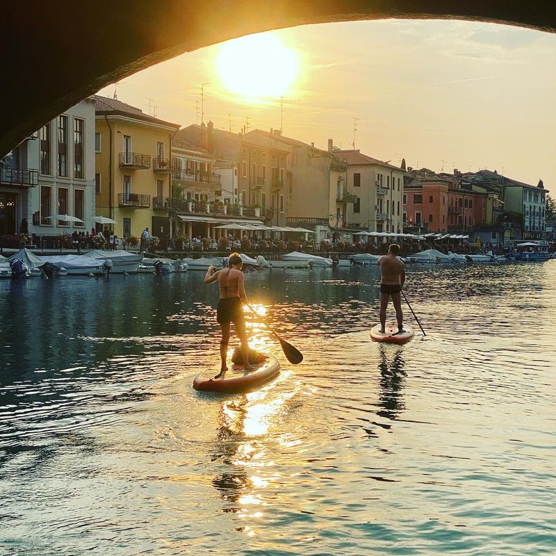 Sunset Sup  Peschiera del Garda