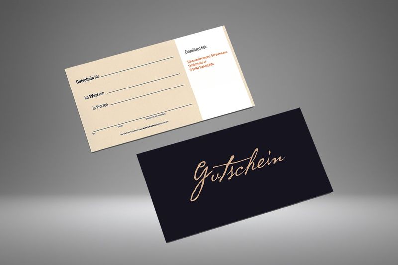 Geschenkgutschein Geschenkgutschein