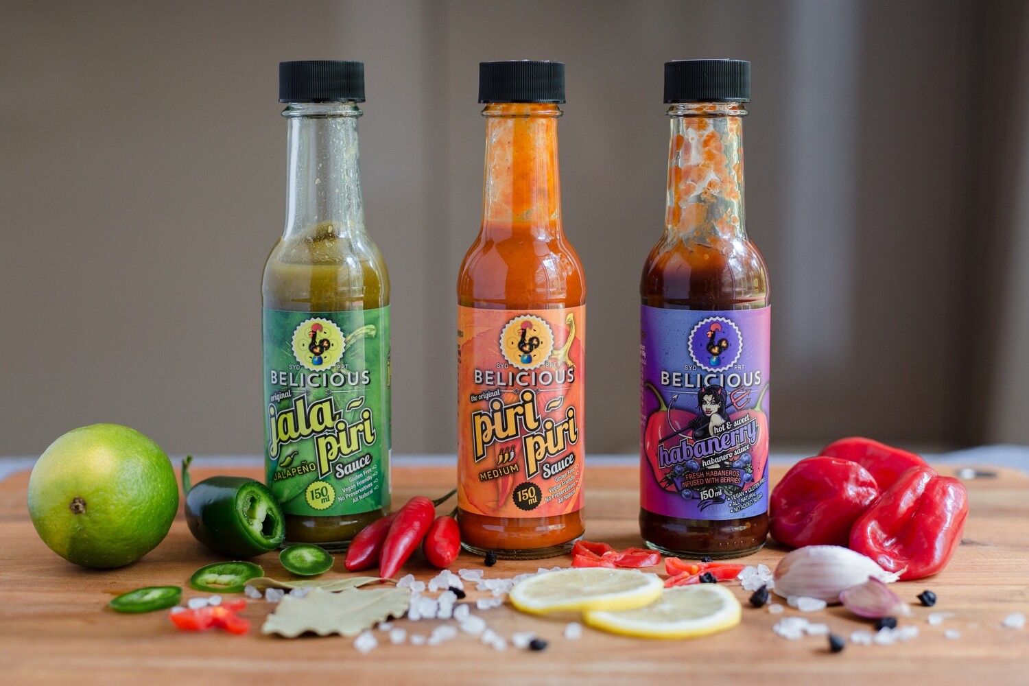 The 3 Hotties - Hot Sauce BUNDLE - Save 5$ The 3 Hotties - Hot Sauce BUNDLE - Save 5$