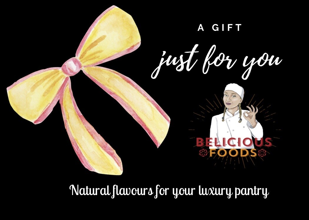 Belicious Gift card $15-$400