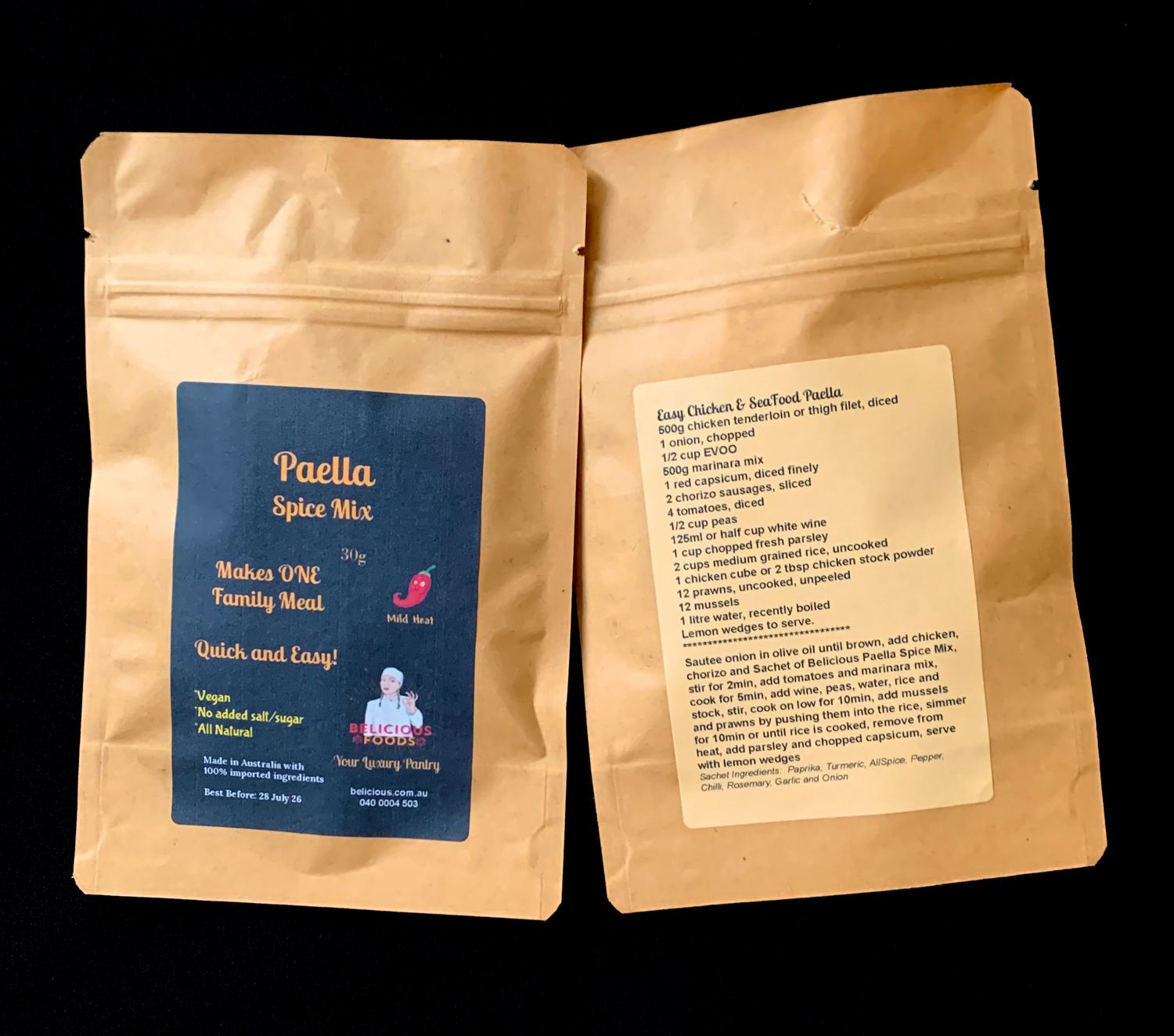 Paella - OneMeal Range