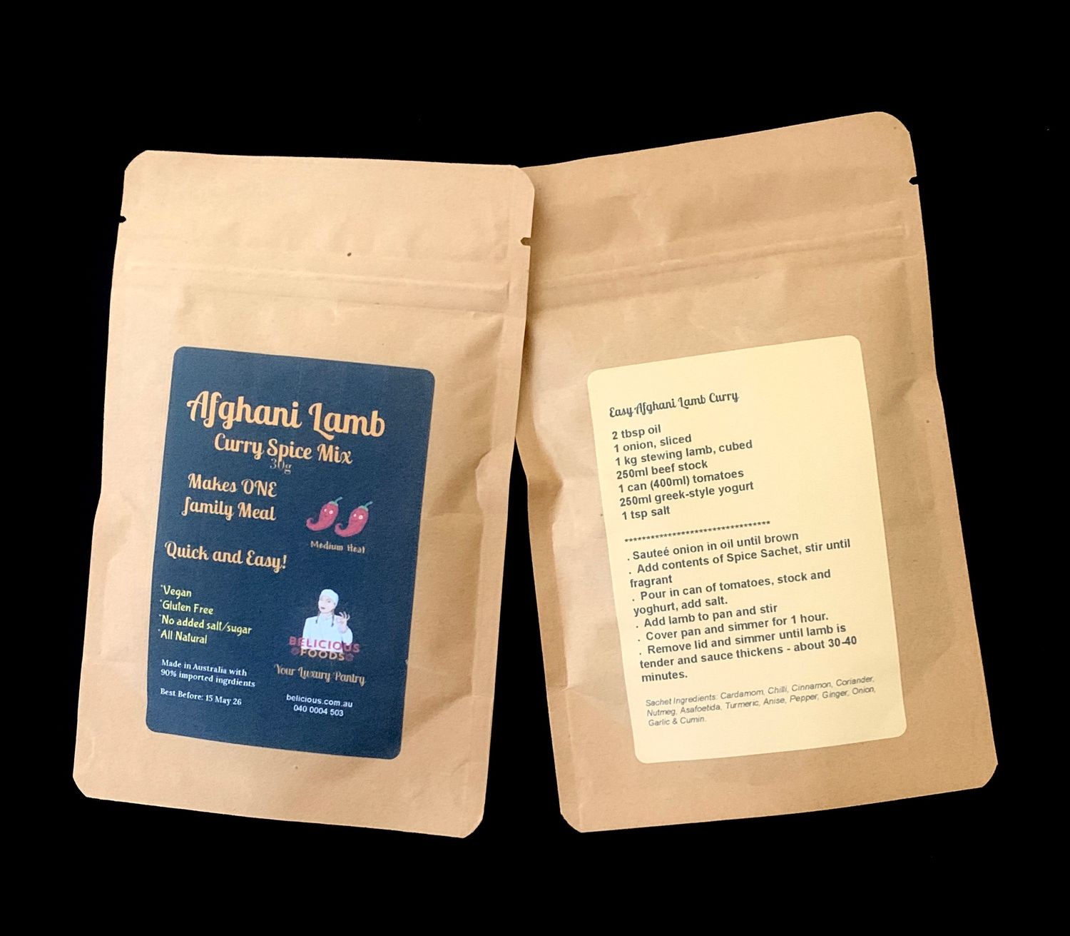 Afghan Lamb - OneMeal