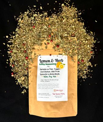Lemon and Herb - Zesty Seasoning - 30g