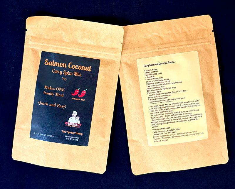 Salmon Coconut Curry - OneMeal Salmon Coconut Curry - OneMeal