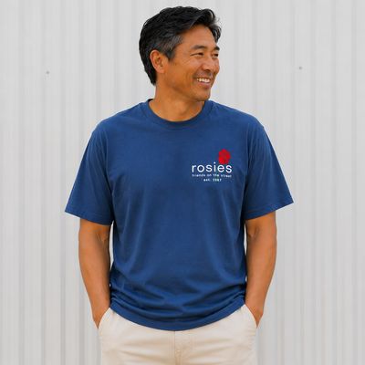 Indigo Jake Moss x Rosies Tee