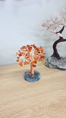 Carnelian Crystal Tree