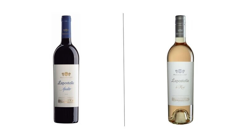 Lapostolle Le Rose and Apalta Red Blend Mixed Case (3 bottles of each)