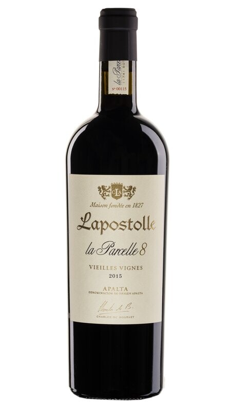 Lapostolle La Parcelle 8  Veilles Vignes Apalta DO 2022 - 98 points James Suckling, and 95 Wine Spectator