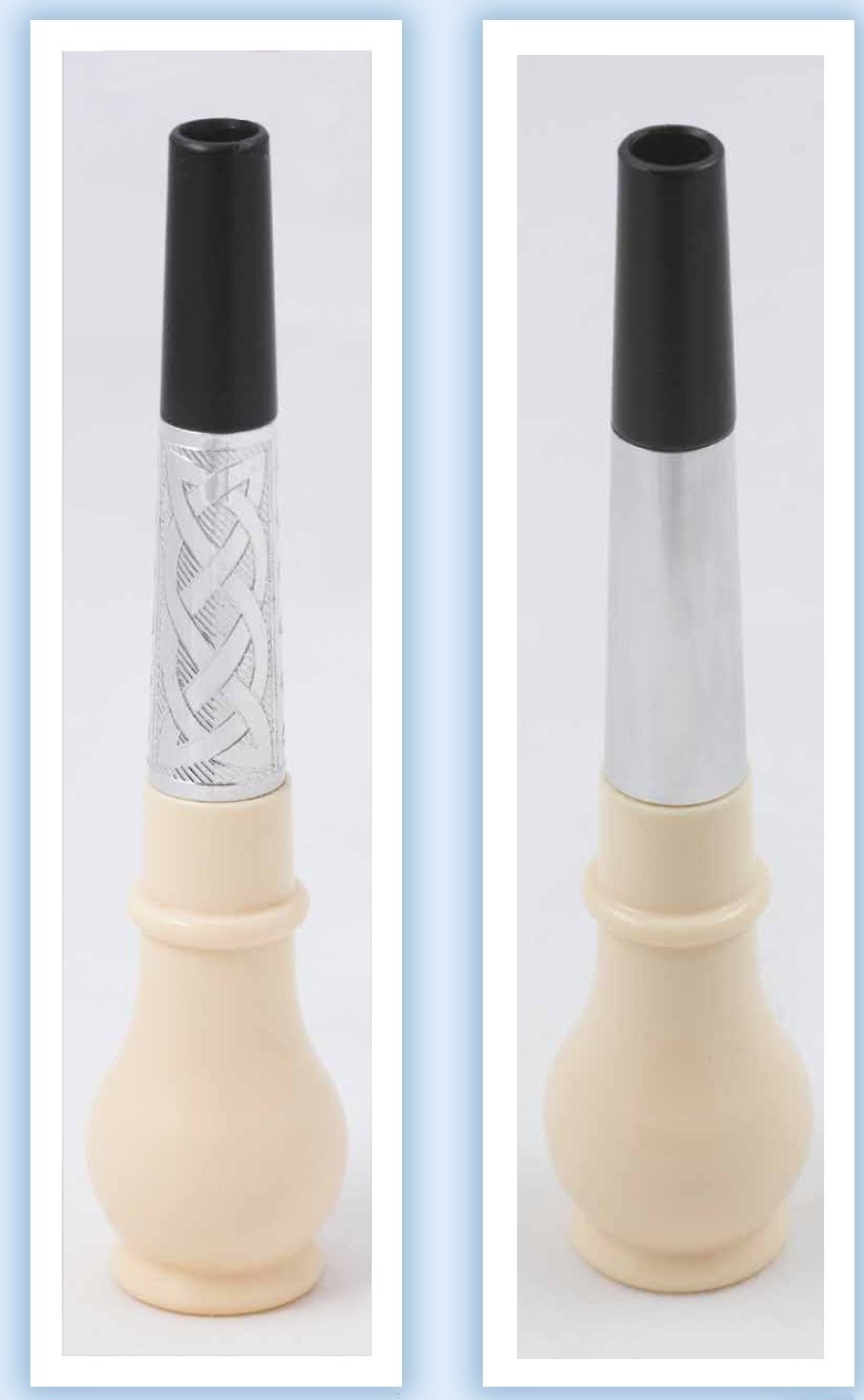 Single Imitation Ivory and Alloy Mouthpiece MP5