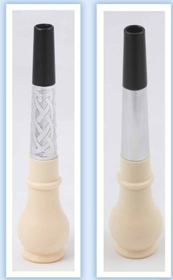 Single Imitation Ivory and Alloy Mouthpiece MP5