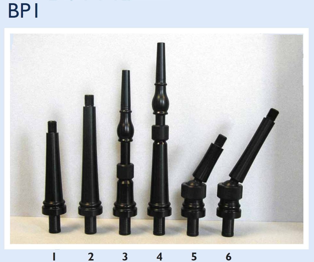 BP1 Single Plain Plastic Wide Bore Blowpipe
