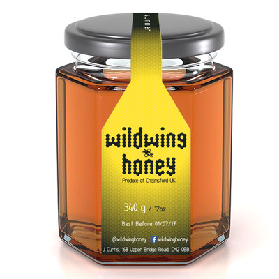 Honey 340g Large Jar