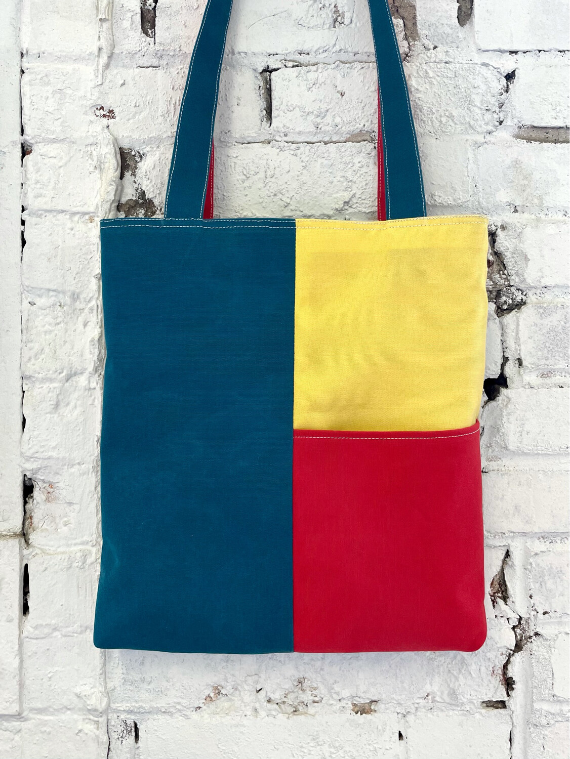 Kevin Colorblock Tote