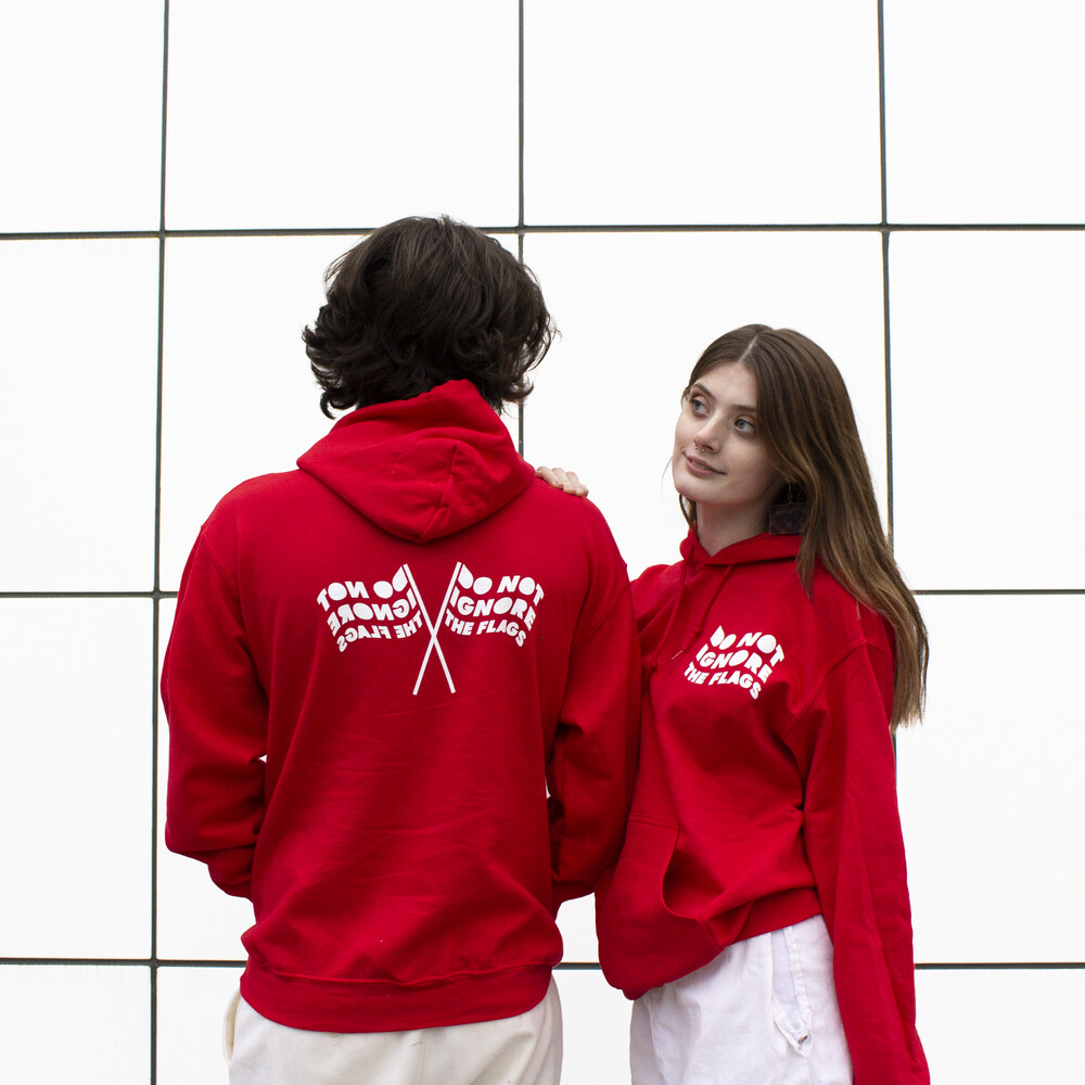 red flags hoodie