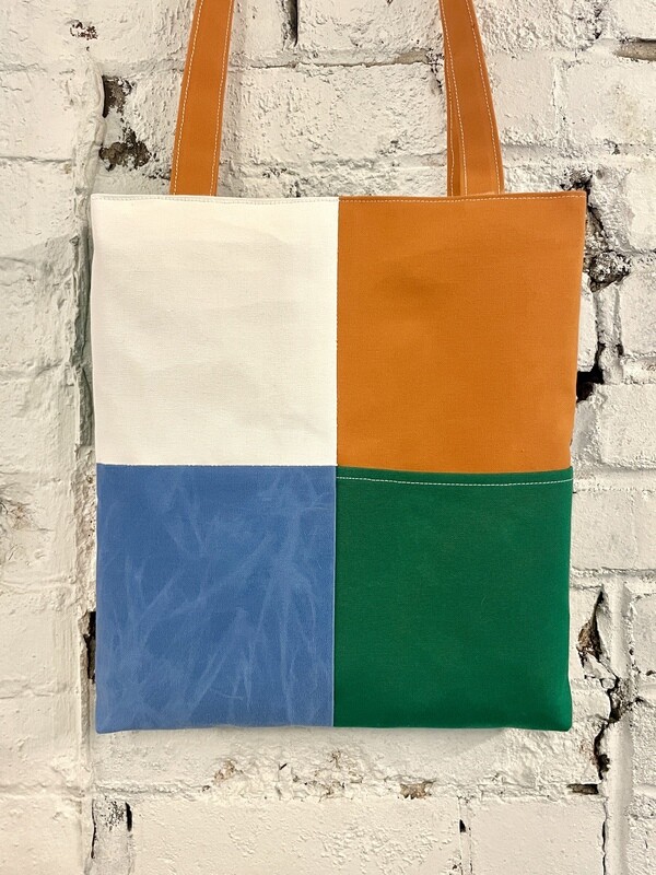Genny Checker Tote